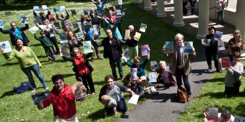 QueenSpark books flashmob